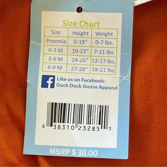 NWT Duck Duck Goose baby ACE Pilot outfit 3-6 months - Picture 10 of 13